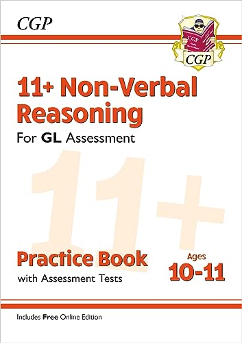 11+ GL Non-Verbal Reasoning Practice Book & Assessment Tests - Ages 10-11 (with Online Edition) (CGP GL 11+ Ages 10-11) von Coordination Group Publications Ltd (CGP)